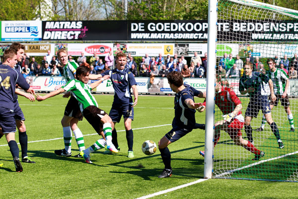 SC Genemuiden - VVOG (Foto Helmich Lubberts).